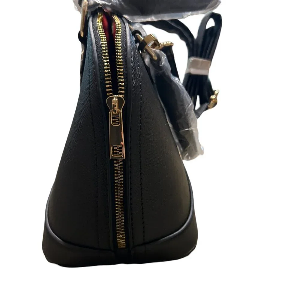 Glamorous Marilyn Monroe Black Dome Satchel/Crossbody Retro Handbag NWT